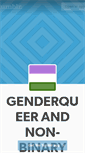 Mobile Screenshot of genderqueerid.com